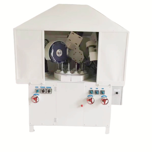 Small metal product 3-head automatic high mirror polishing machine YL-APM-021-3