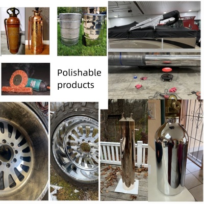 The use of polishing impellers.