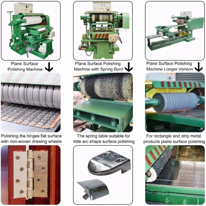 Door hinge mirror polishing machine