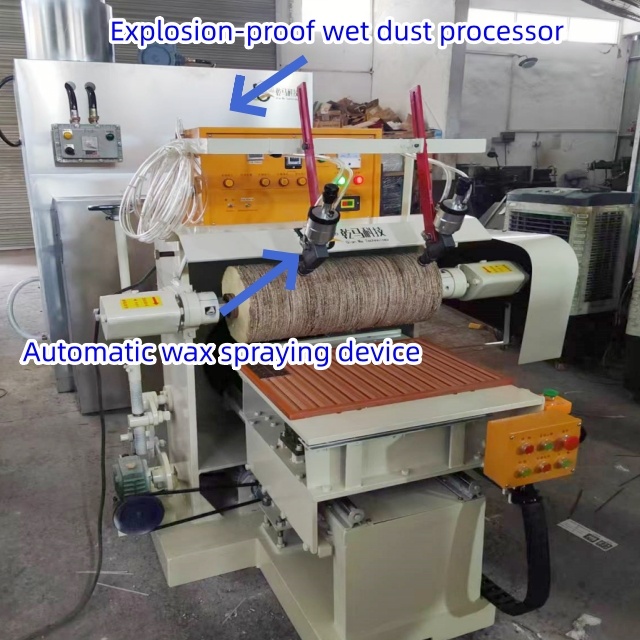 Stainless Steel Flat Surface Automatic Polishing Machine
