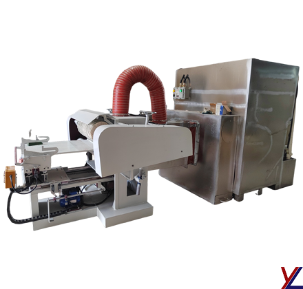 Single-Axis Automatic Flat Polishing MachineSingle-Axis Flat Metal Product Inner Curve Polishing Machine YL-ATPM-6-1