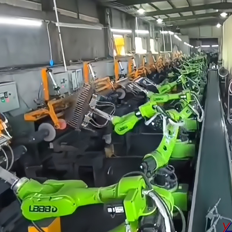 Yiliang Polishing has assisted an Indian client in establishing an automated polishing production line for stainless steel cutlery, achieving a monthly output of 700,000 pieces and a surface brightness that meets European standards.